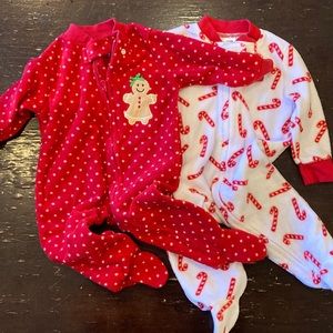 Christmas jammies (3-6mos)